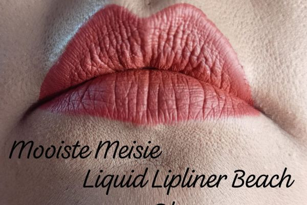 Mooiste Meisie Liquid Lipliner shade Beach Please.