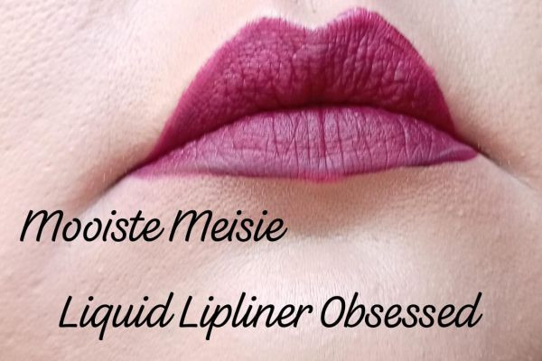 Mooiste Meisie Liquid Lipliner shade Obsessed. Wow I am obsessed